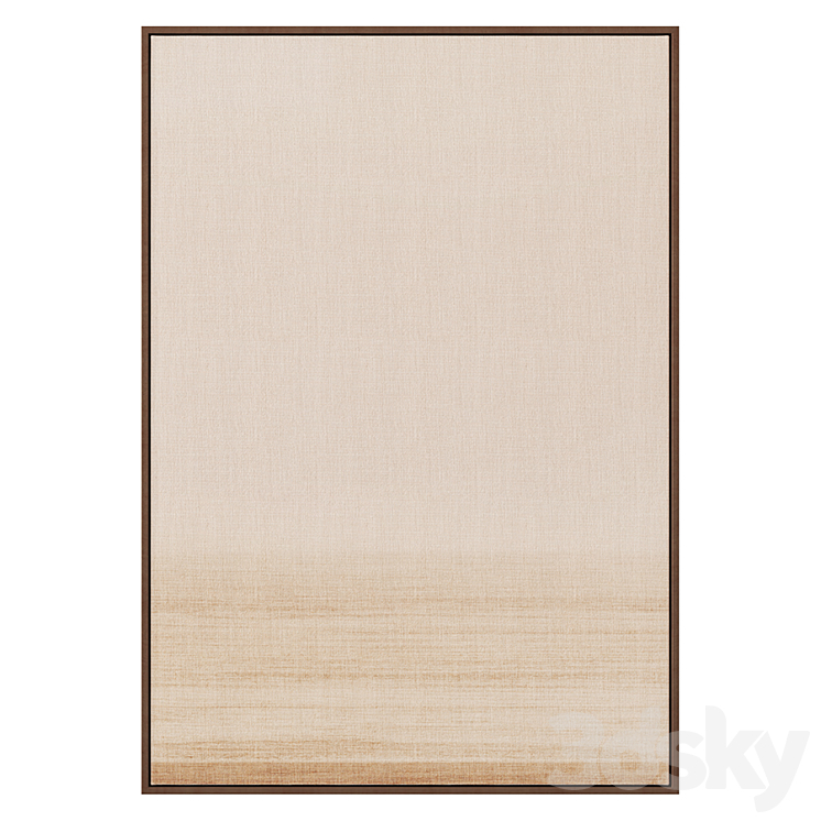 Abstract modern paintings 3D Model Free