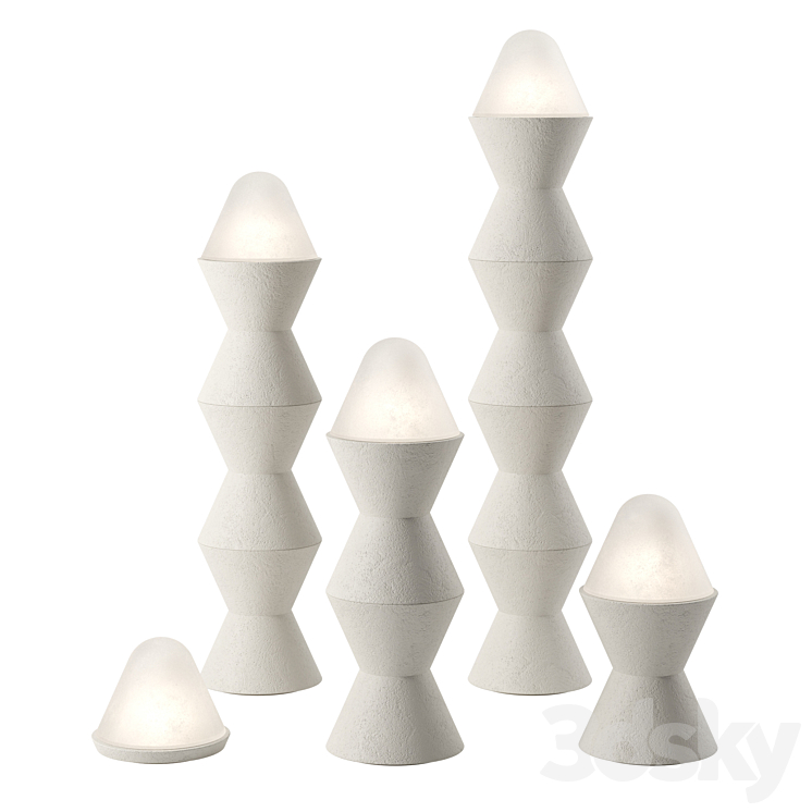 Cone x floor lamp by Emmanuelle Simone
