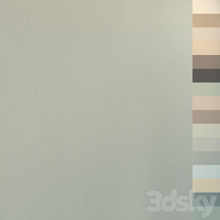 Popular wall interior paint colors (16 colors) 3DS Max Model - thumbnail 2