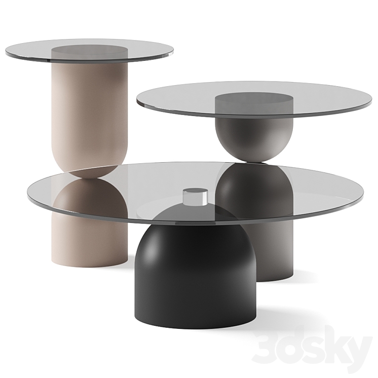 Ana Roque Moma Coffee Tables 3DS Max - thumbnail 1