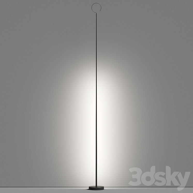 Davide Groppi Anima Floor Lamp 3D Model Free