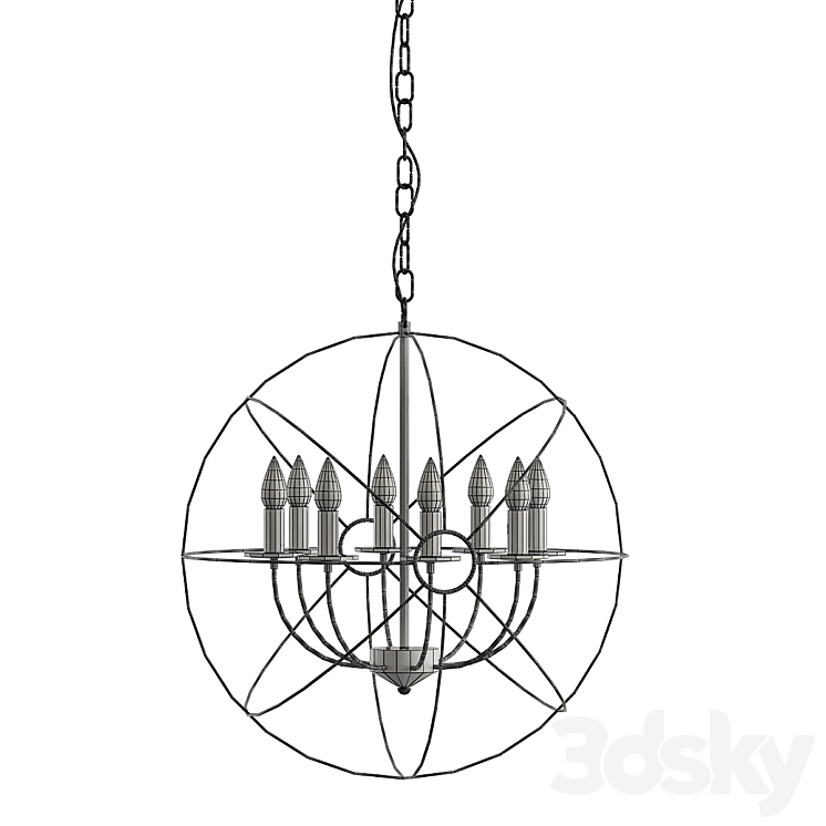 Vitaluce V4275 - Pendant light - 3D model