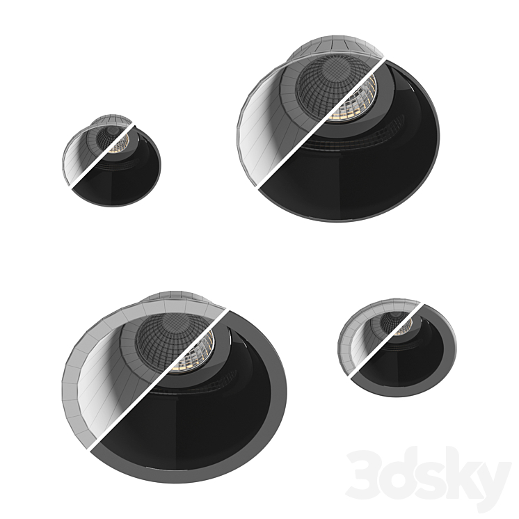 Arkos Light Set 03 3D Model Free