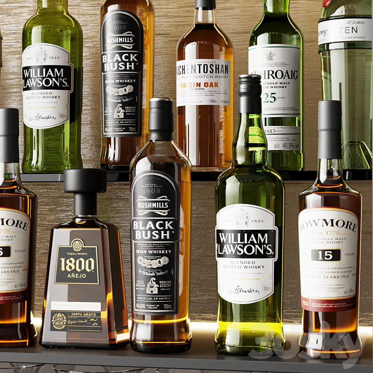 Bar 3D Model Free