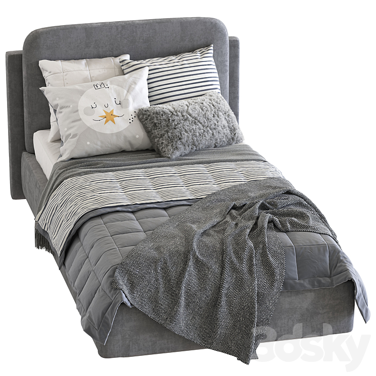 SUSPENDER Bed 3D Model
