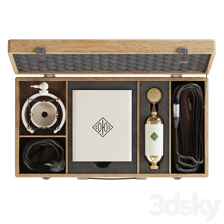 Microphone Soyuz Kit 3DS Max Model - thumbnail 2