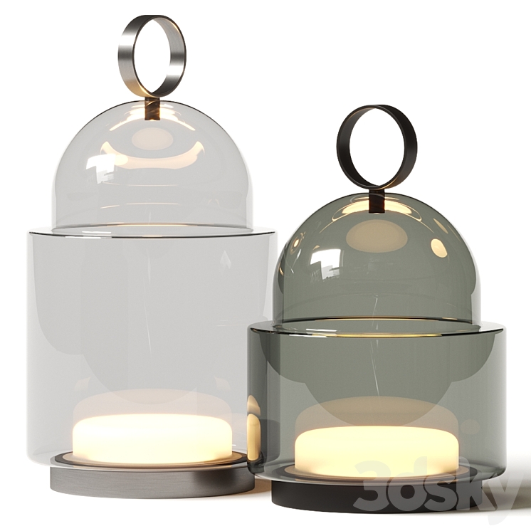 Brokis Dome Nomad Table Lamps 3DS Max - thumbnail 1