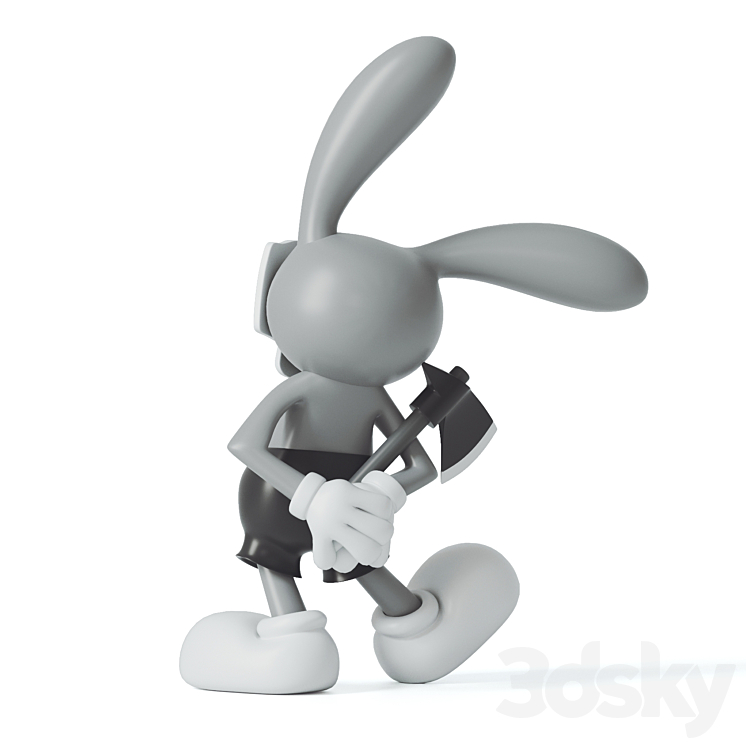 Rabbit 3DS Max - thumbnail 2