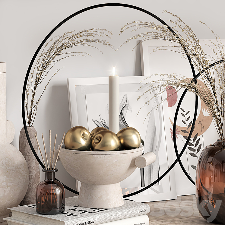 Decorative Set 27 3D Model