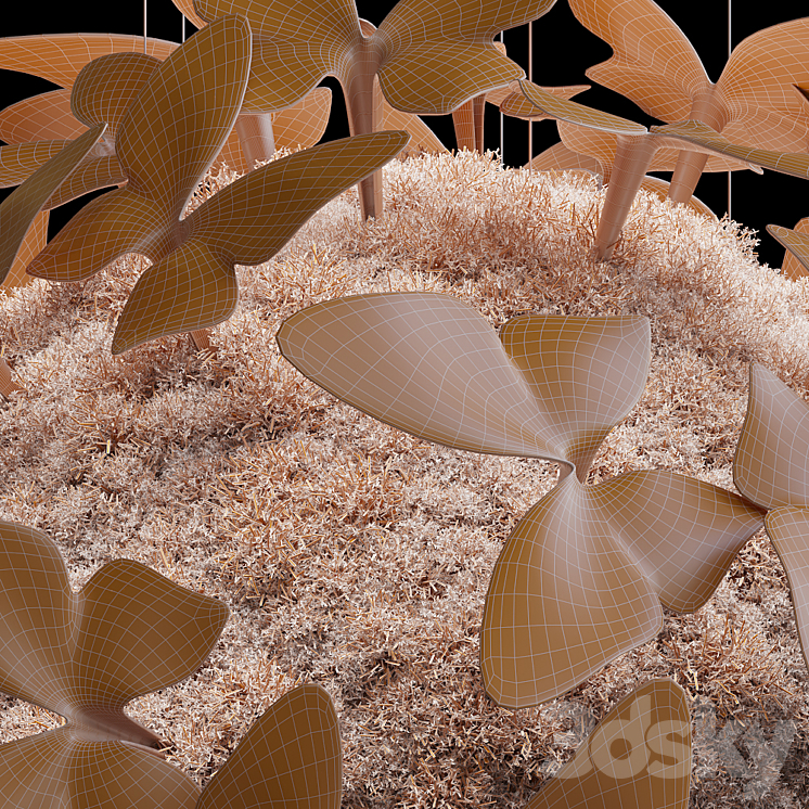Suspended phytomodule - Vargov Design 3D Model Free
