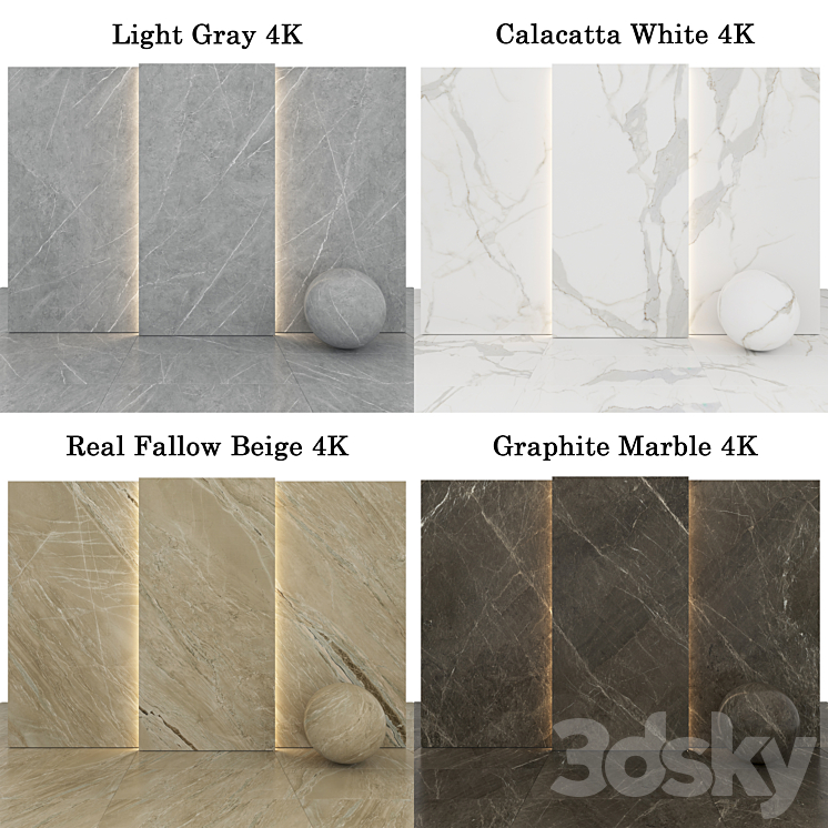 Collection Marble 29 3DS Max - thumbnail 2