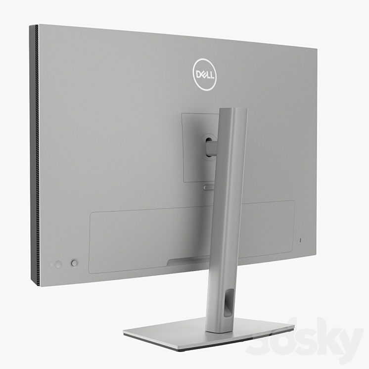 Dell UltraSharp LCD 32-inch monitor 3D Model Free
