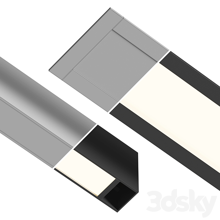 Arkos Light Set 08 3D Model Free