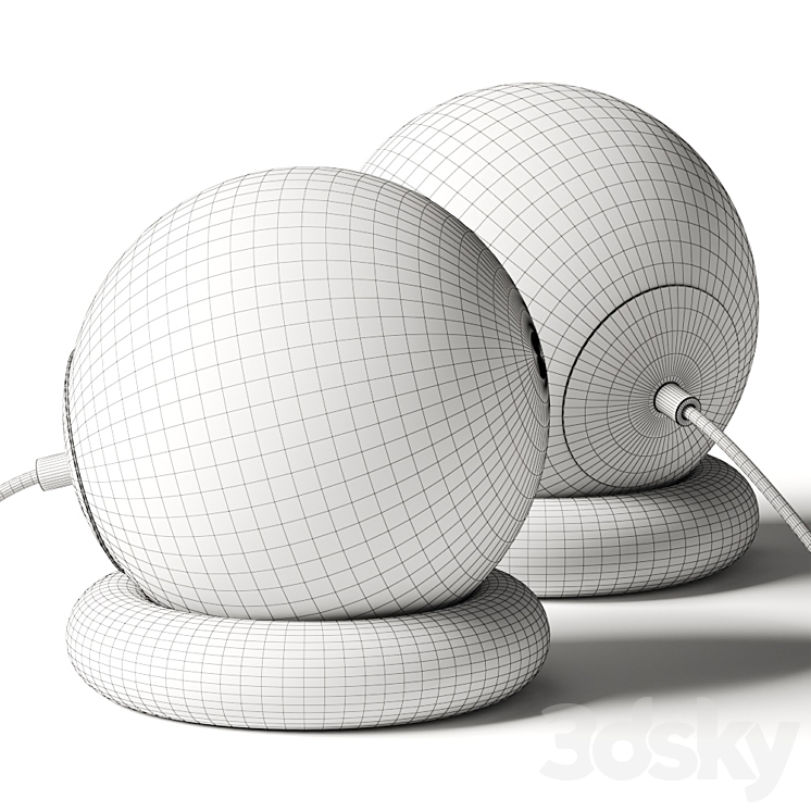 Ferm Living Rest Table Lamp 3D Model Free