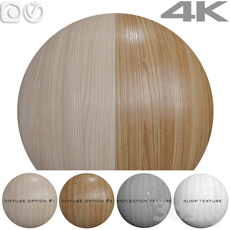 Seamless texture – Chestnut 3DS Max Model - thumbnail 1