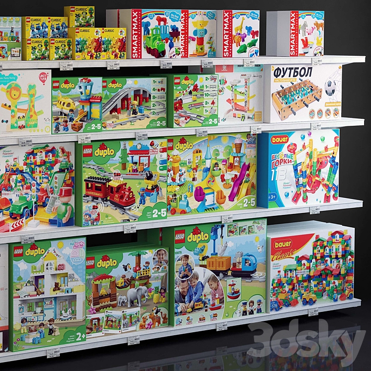 Showcase 030 Toys 3D Model Free