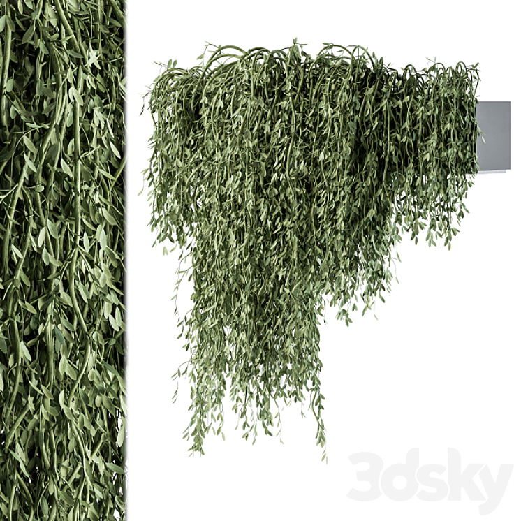 Outdoor Hanging Plants – Set 294 3DS Max - thumbnail 2