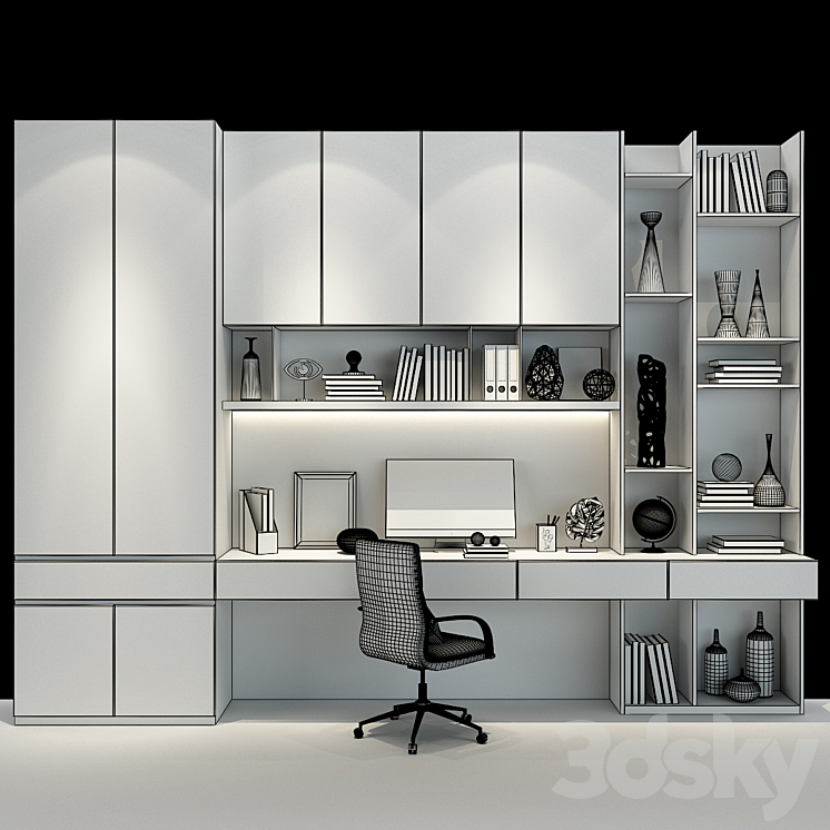 Worktable 0165 3D Model