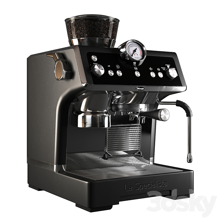 La Specialista Espresso Machine 3DS Max Model - thumbnail 1