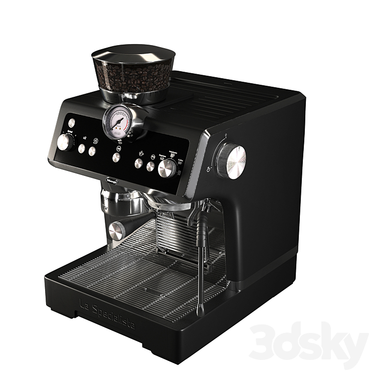 La Specialista Espresso Machine 3DS Max Model - thumbnail 2