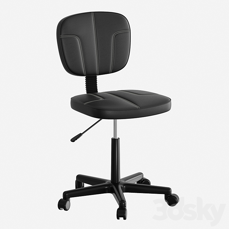 Work chair Alban 3DS Max - thumbnail 1
