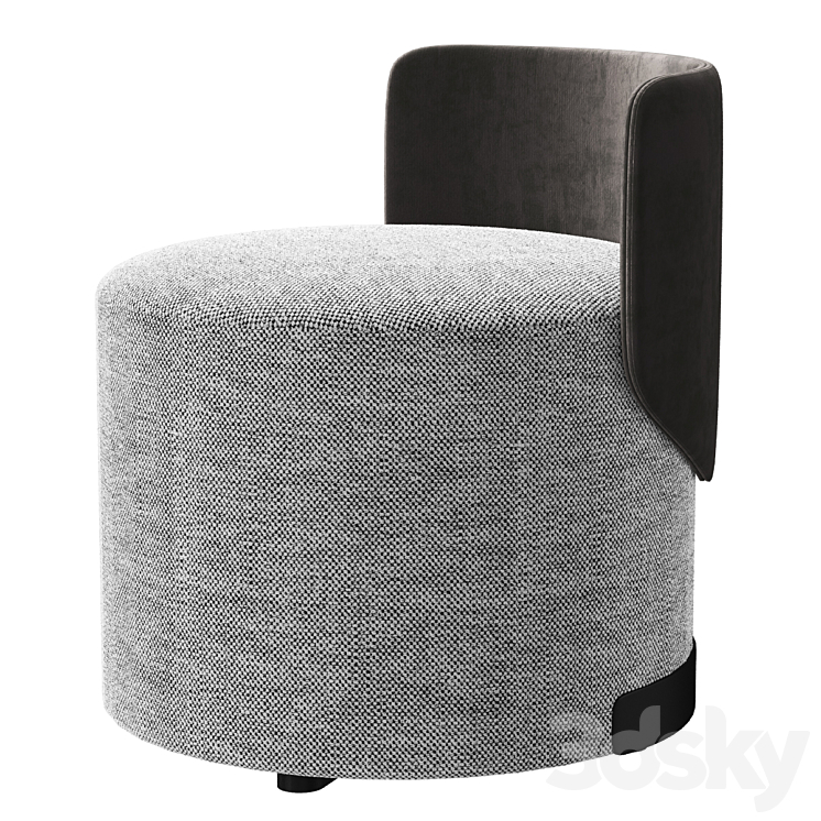 Vesta Cupido Lounge Chair 3DS Max Model - thumbnail 1