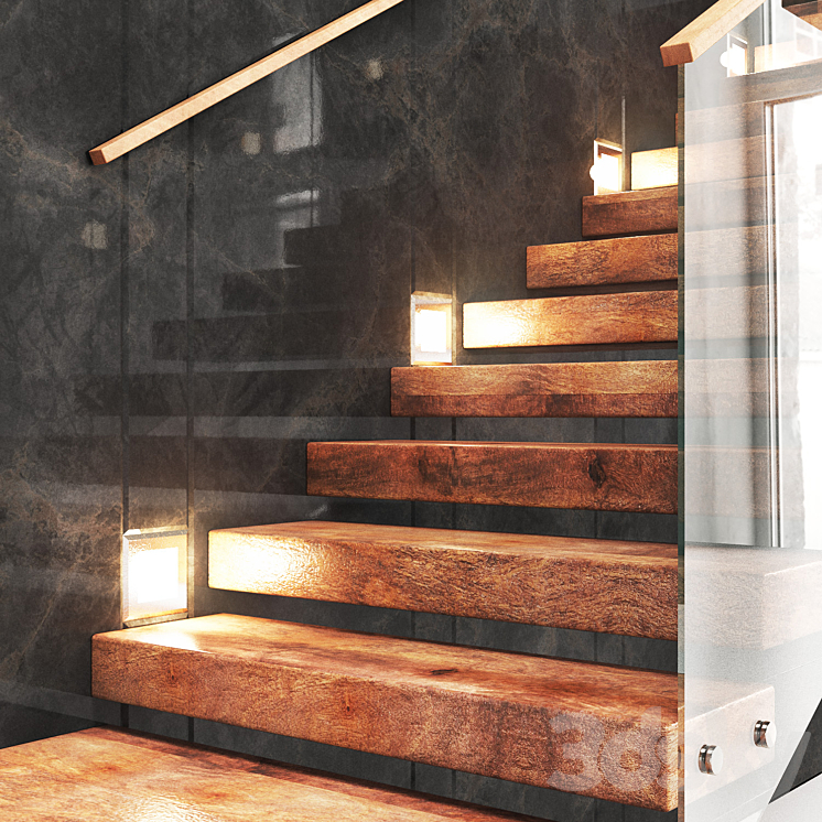 Staircase2 3DS Max - thumbnail 2