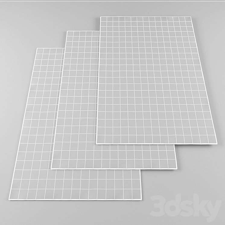 rugs modern 3D Model