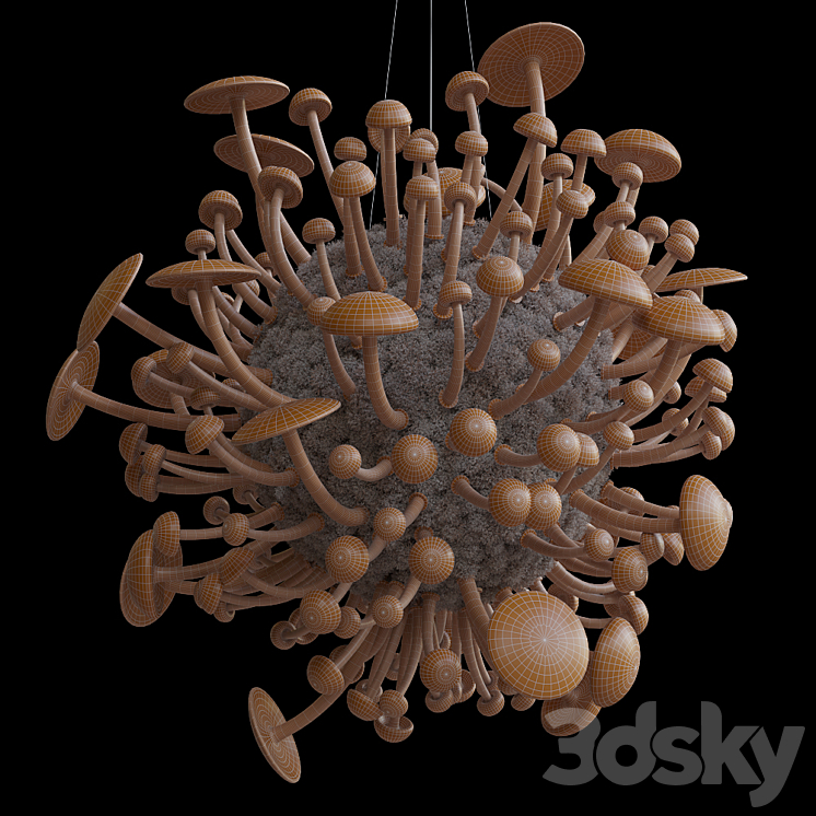 Mushrooms – Vargov Design 3DS Max - thumbnail 2