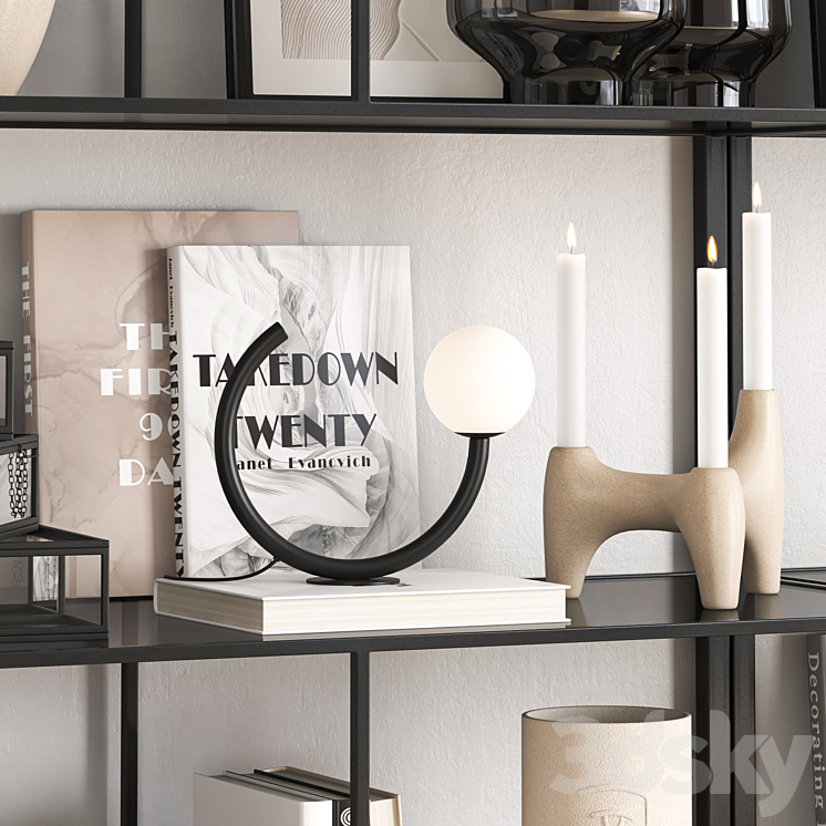 decorative set-08 3D Model