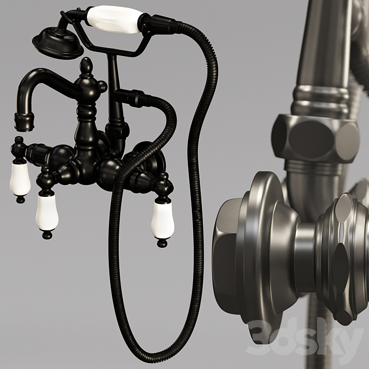 Waterstone and Kingston faucets_Vol 02 3DS Max Model - thumbnail 2