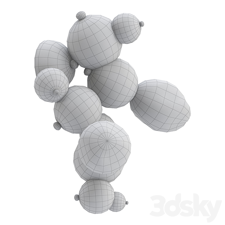 Bubbly 02 3D Model Free
