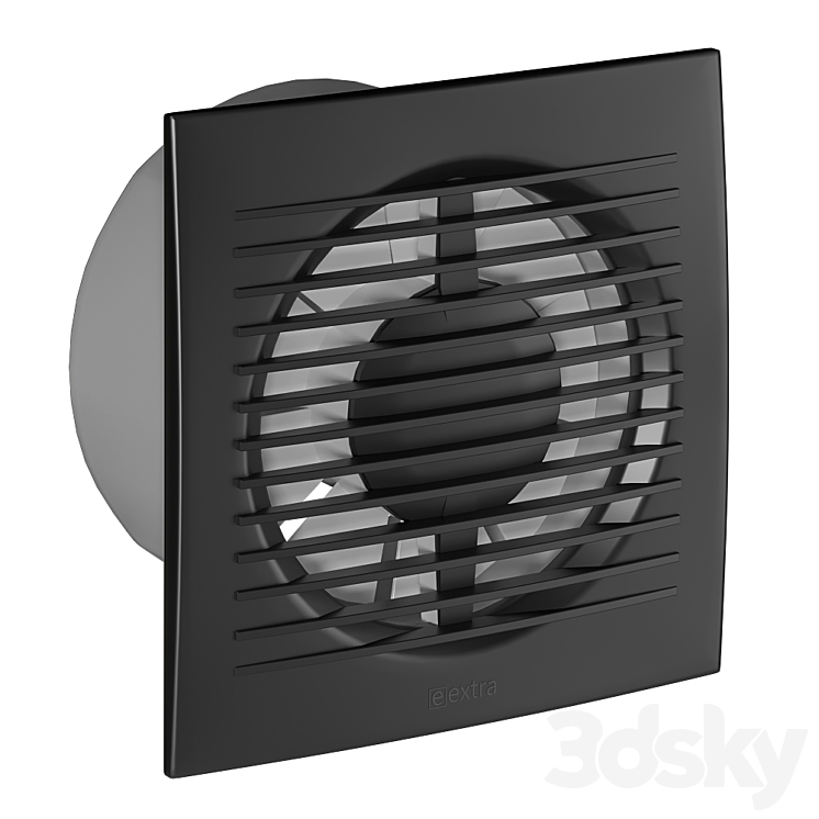 Exhaust fan Europlast E-EXTRA 3DS Max - thumbnail 2