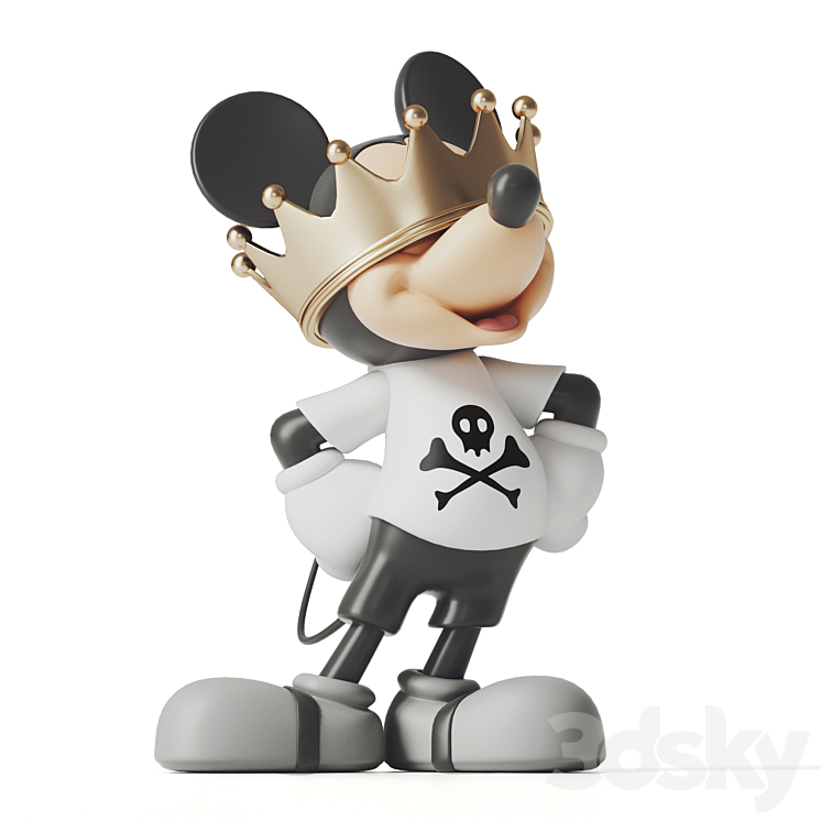 Mickey mouse 3DS Max Model - thumbnail 1