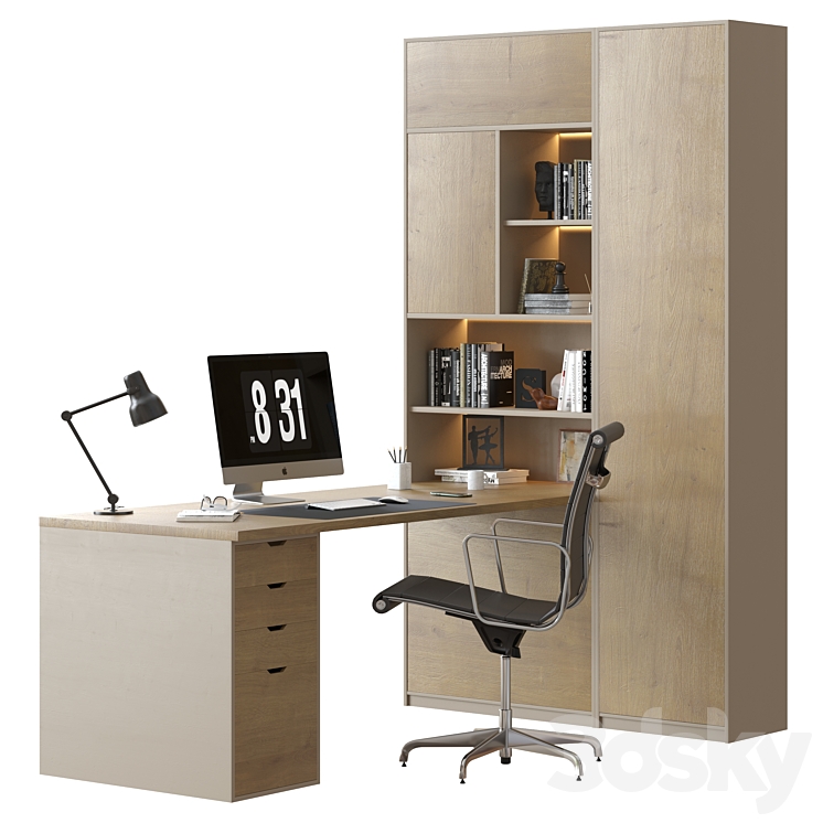 Office Furniture – Set 7 3DS Max - thumbnail 2