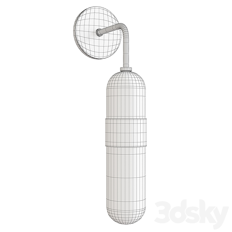 Mitzi emilia wall sconce 3D Model