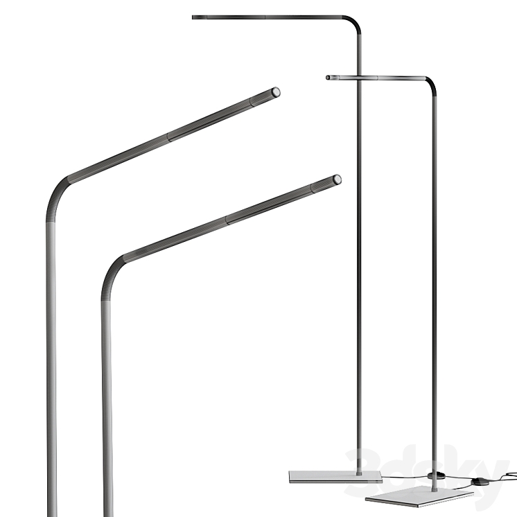 WL 130 Floor Lamp by Vesoi 3DS Max Model - thumbnail 2