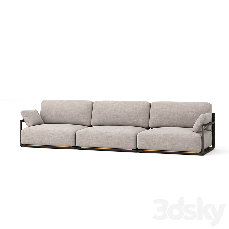 Sofa Alhena 3 from ARCHMEBEL 3DS Max - thumbnail 2