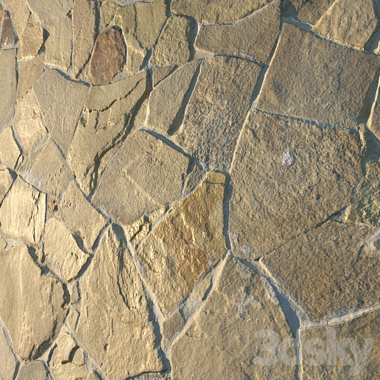 Masonry material 09 4k seamless PBR 3D Model Free