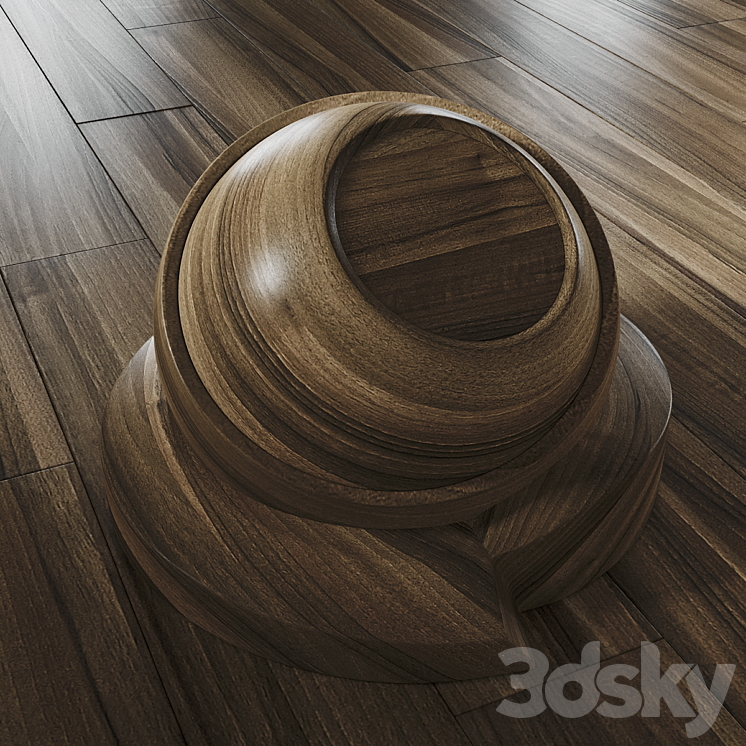 Laminate | Parquet | Seamless wood material # 10 3D Model
