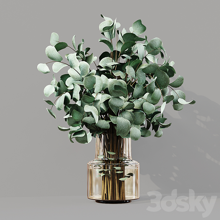 Collection Indoor Plants 07 3DS Max Model - thumbnail 2