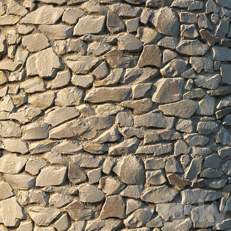 Masonry material 15 8k seamless PBR 3D Model