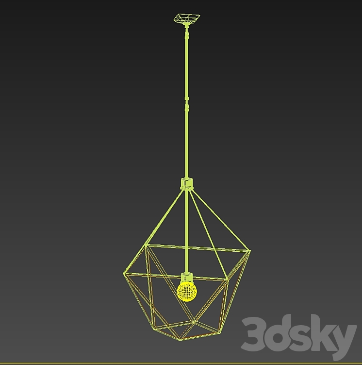 Circa lighting VISUAL COMFORT Lorino Large Lantern Pendant light 3D