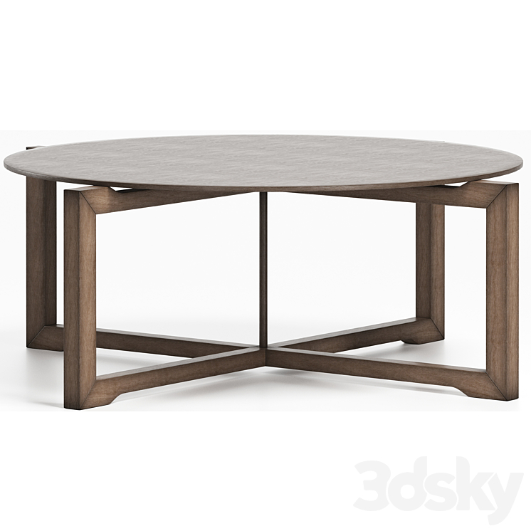 Manolo Coffee Table by black tie 3DS Max - thumbnail 1