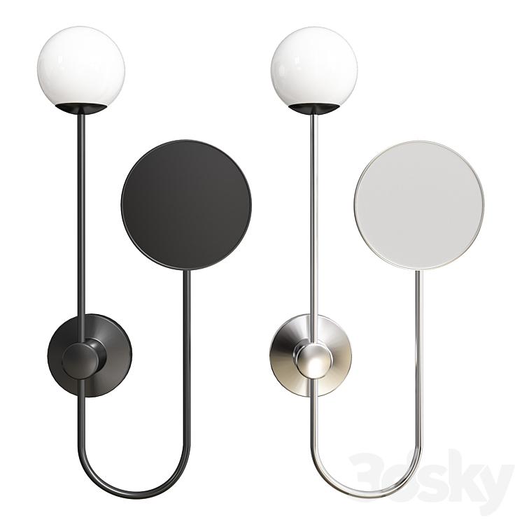 Astro Wall light 3D model