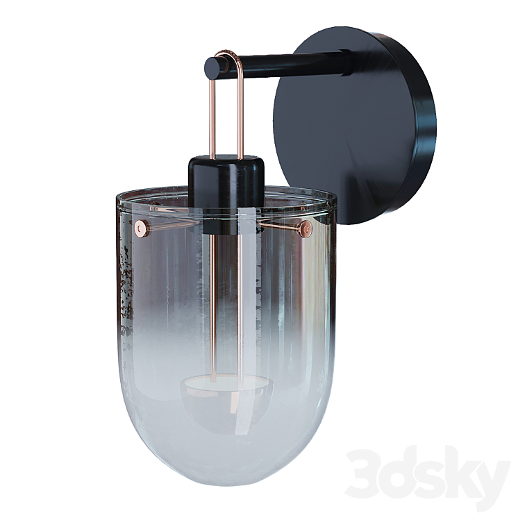 Century LED Wall Sconce 3DS Max - thumbnail 1