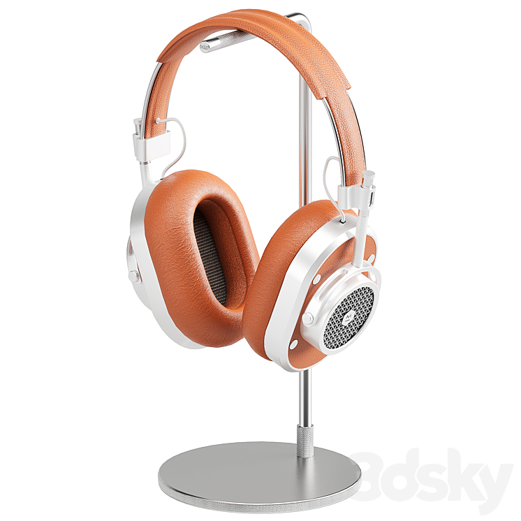 Headphones Master Dynamic MH40 3D Model