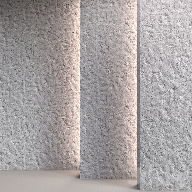 White plaster 05 3D Model