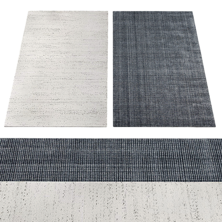 Rugs collection 360 3D Model
