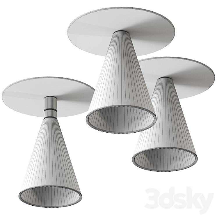 Aust-In by Trizo21 Ceiling Lamp 3D Model